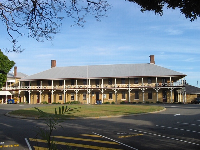 A view from outside the Army Museum South Queensland