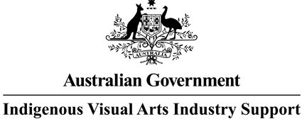 Indigenous Visual Arts Industry Support logo