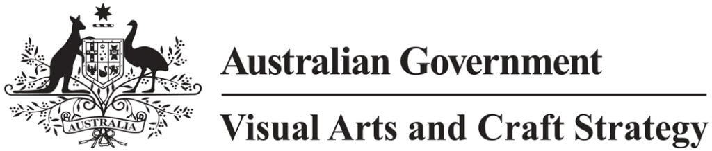 Australian Government Visual Arts and Crafts Strategy logo