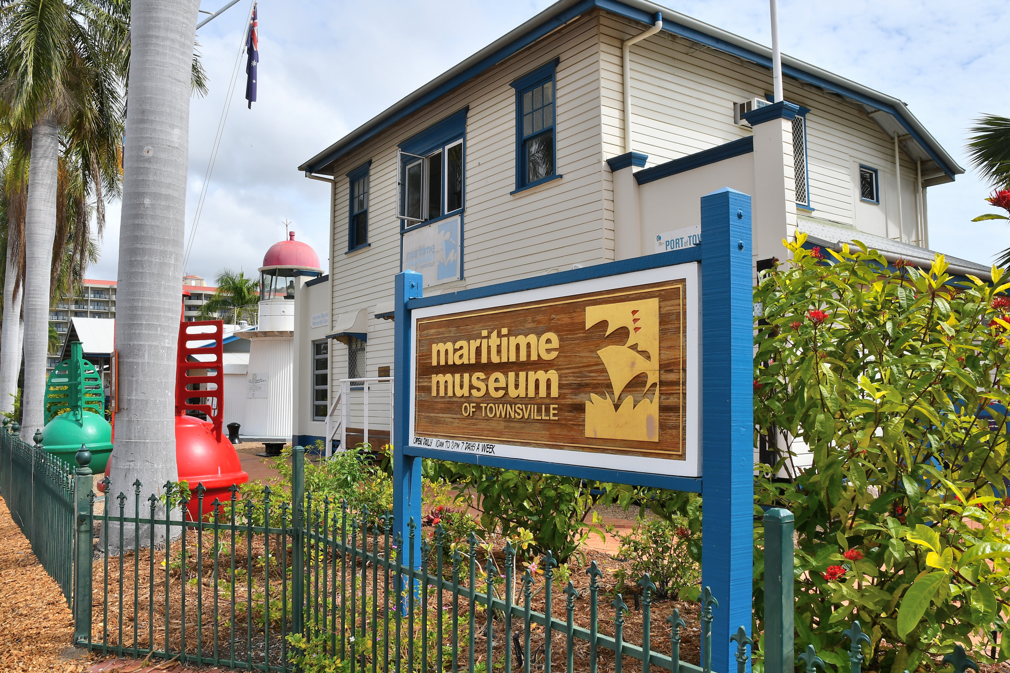 An outside view of Maritime Museum of Townsville