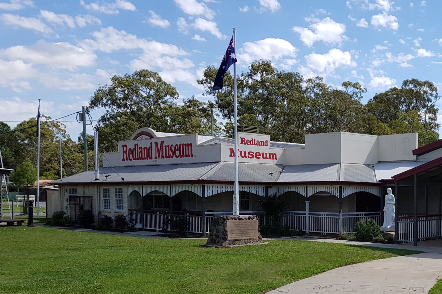An outside view of Redland Museum