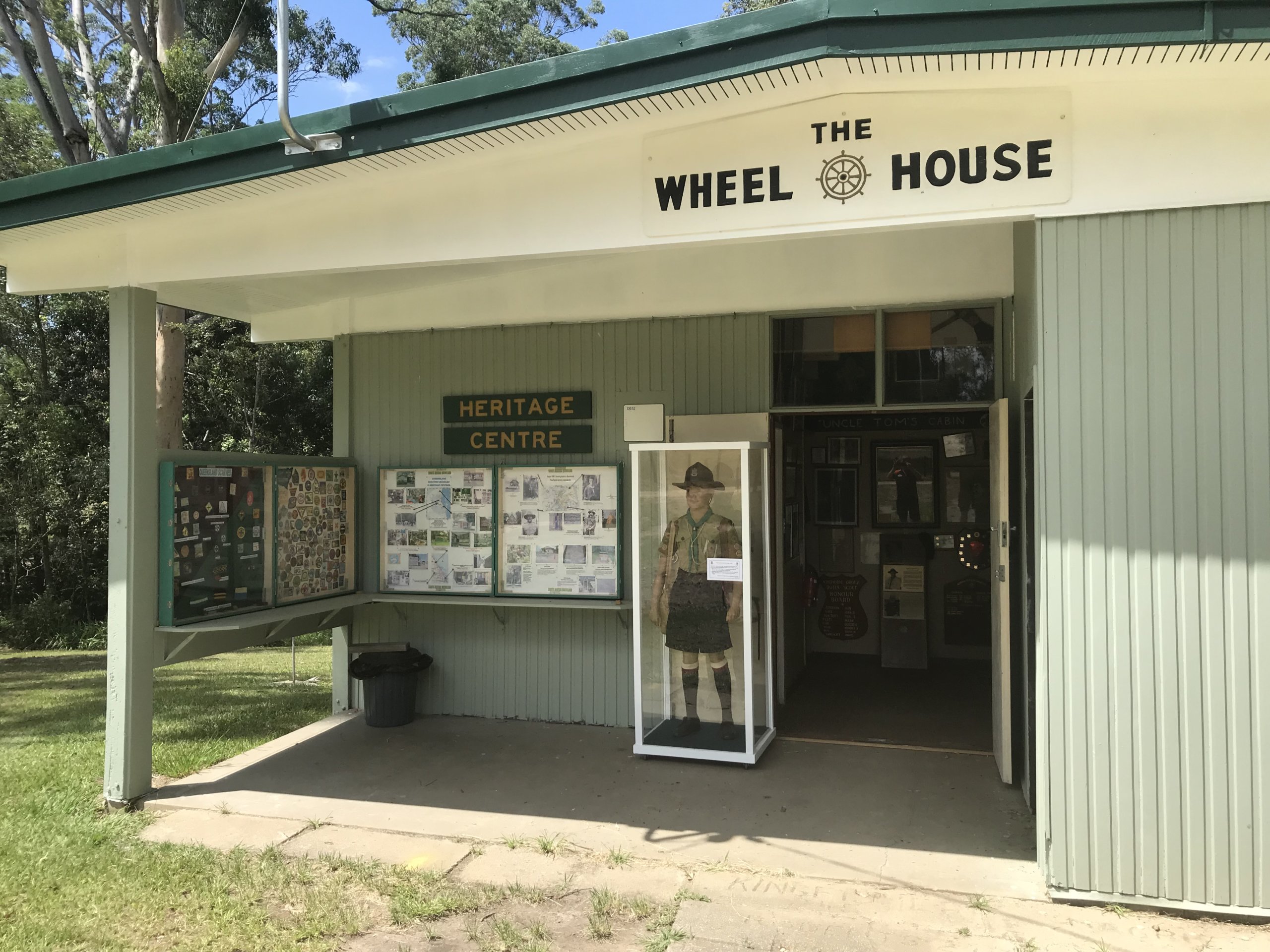 An outside view of Scouts Queensland Heritage Centre