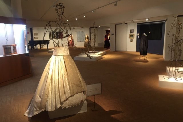 A view of the exhibition interior at Stanthorpe Regional Art Gallery