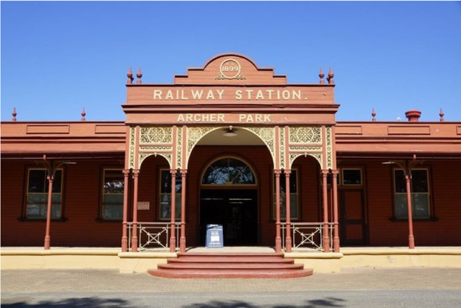 Entry of Archer Park Rail Museum 