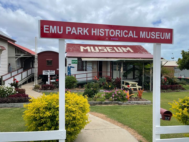 An outside view of Emu Park Museum