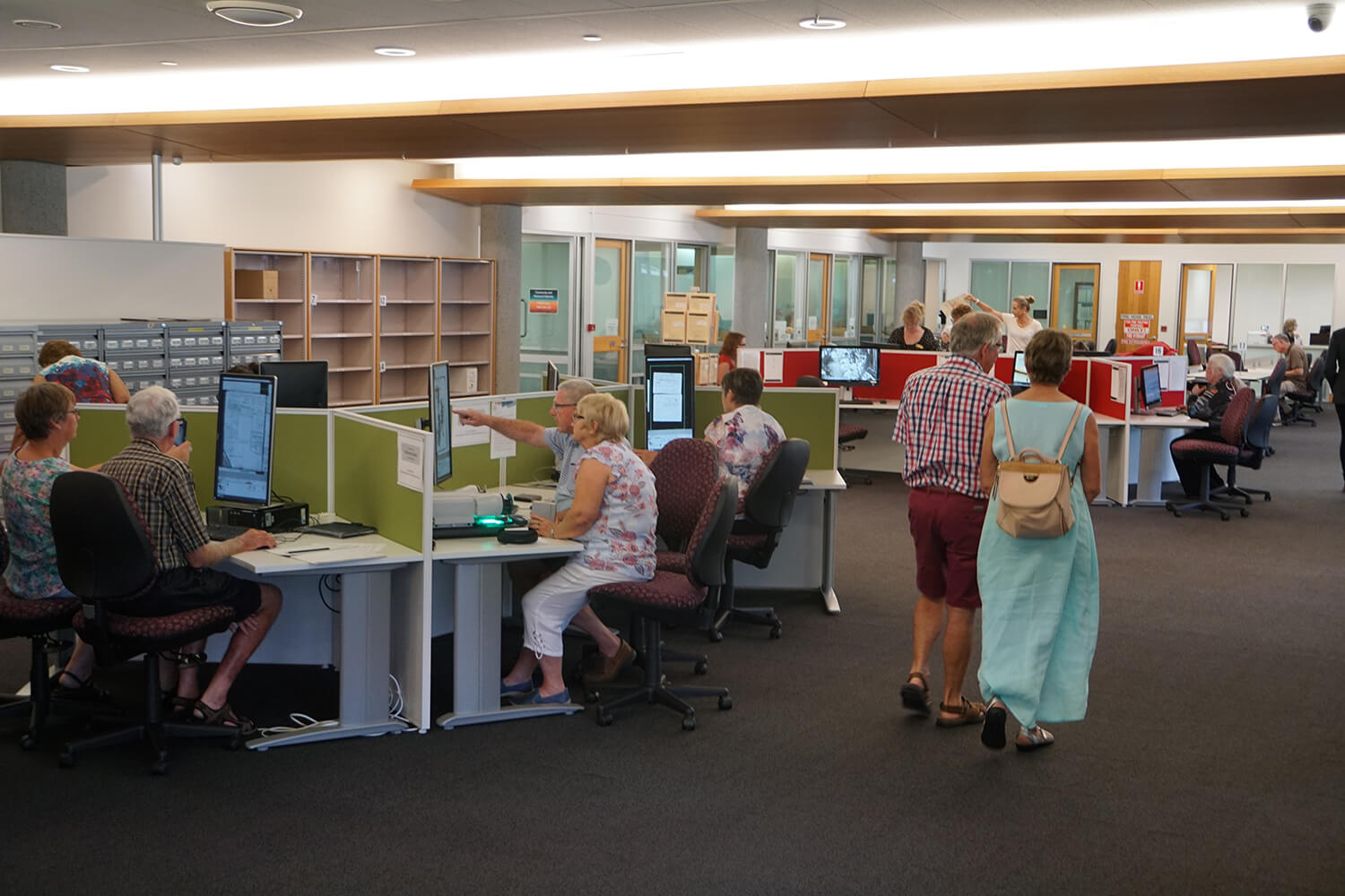 Queensland State Archives reading room