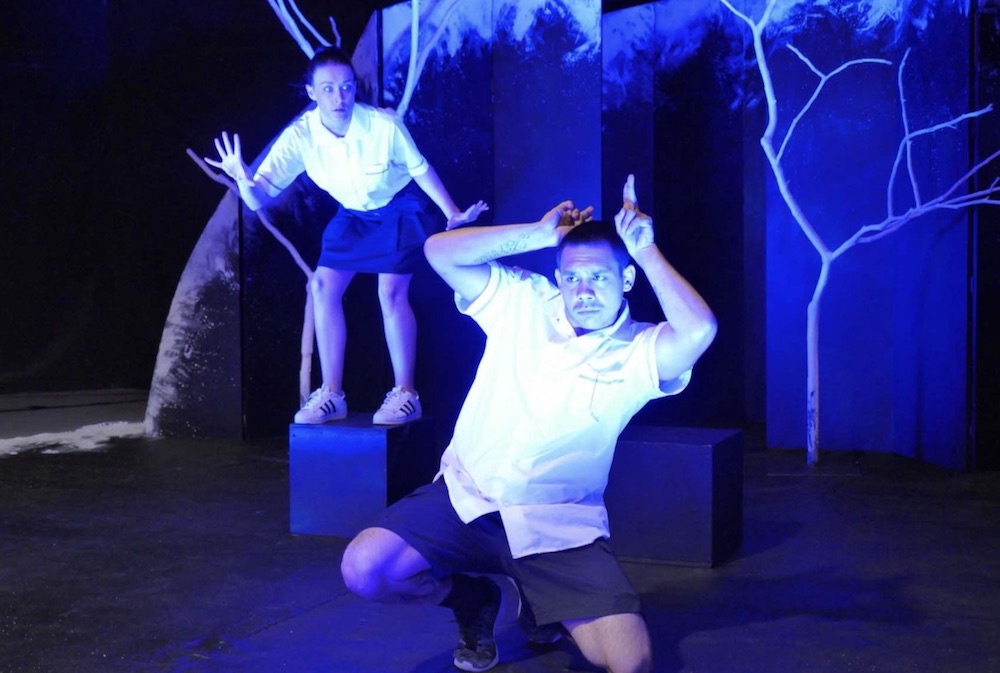 'The Bunyip Story' performance, Yugambeh Museum and Goat Track Theatre.