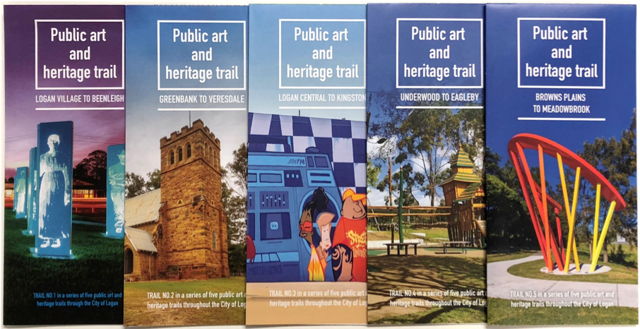 Series of five public art and heritage trails across Logan City Council area