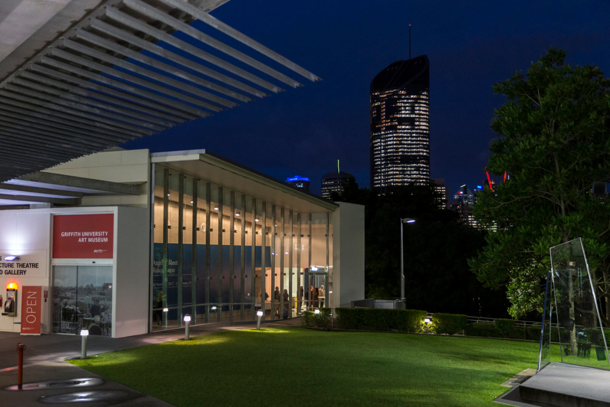 Facade of Griffith University Art Museum, Brisbane
