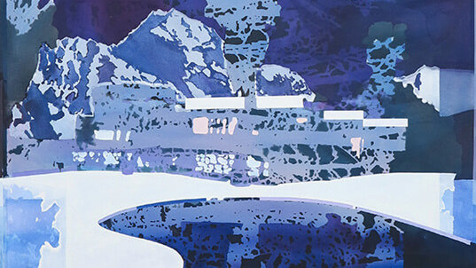 Paul Davies, 'Built Landscape III', vinyl acrylic copolymer on canvas